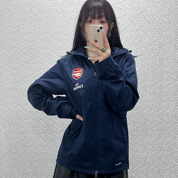 나이키 올드스쿨 레트로 FC 아스날 바람막이 자켓 S C13116
