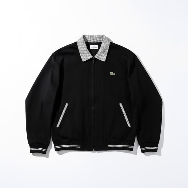 LACOSTE 라코스테 집업 자켓 블랙 M