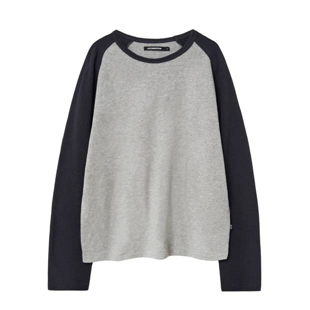 해칭룸 나그랑(raglan) 티 차콜 그레이 m(3)