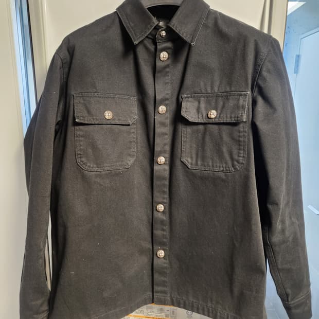 크롬하츠 워크독 블랙 셔츠