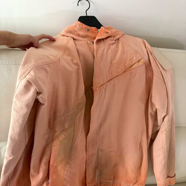 Xlim ep. 801 jacket washed peach