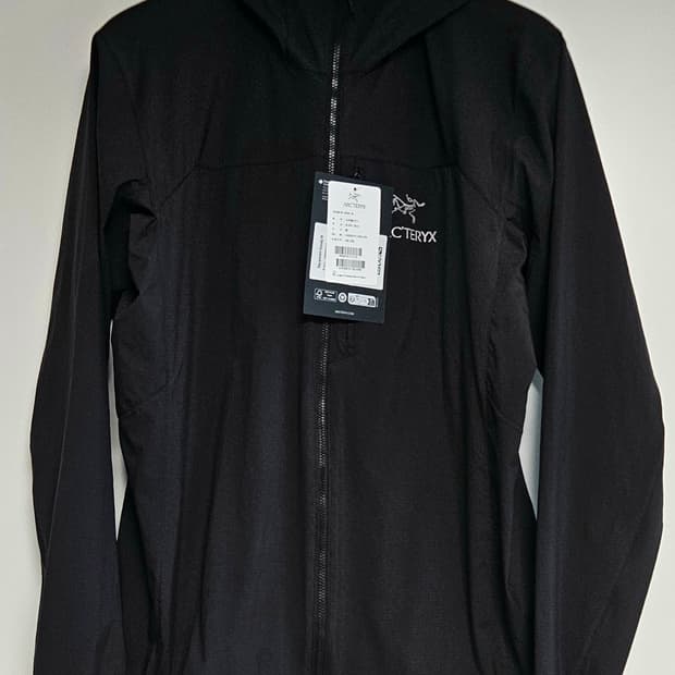 (매장정품)아크테릭스 스쿼미시 후디 블랙 M(100~105) 새제품급