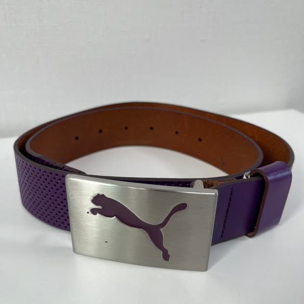 푸마 가죽 벨트