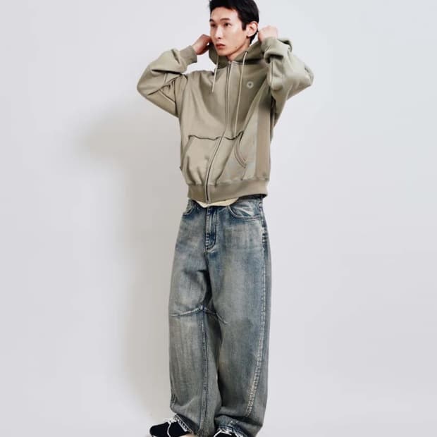 999휴머니티 커브드 헤리티지 데님 2사이즈