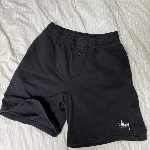 스투시 더블 레이어 저지 쇼츠