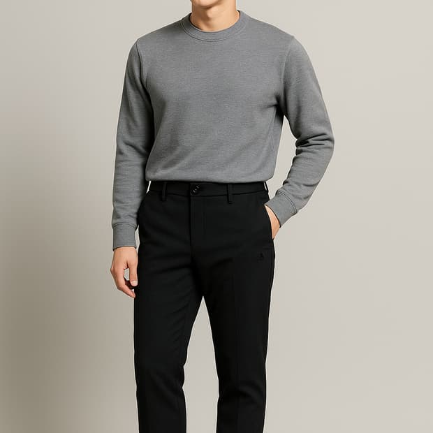 아디다스 골프. 남자 안감기모 바지_82