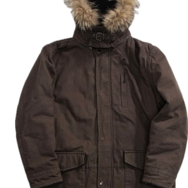 ships 빈티지 헤비 누빔 파카 양털 자켓 