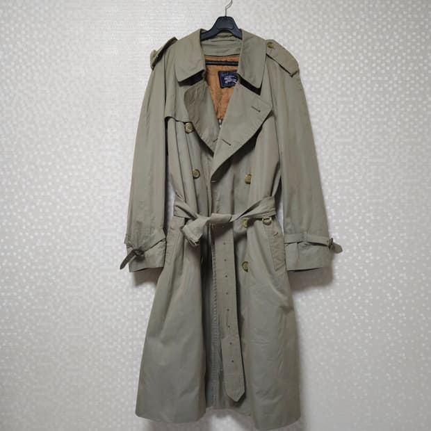 버버리 더블 트렌치코트 