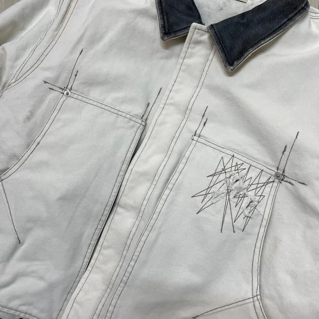 xlim ep8 04 jacket 아이보리 M사이즈