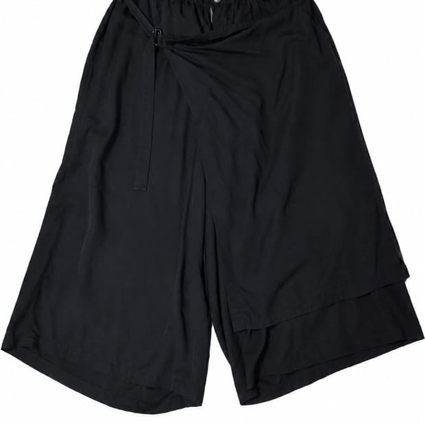 YohjiYamamoto Black Scandal 랩팬츠