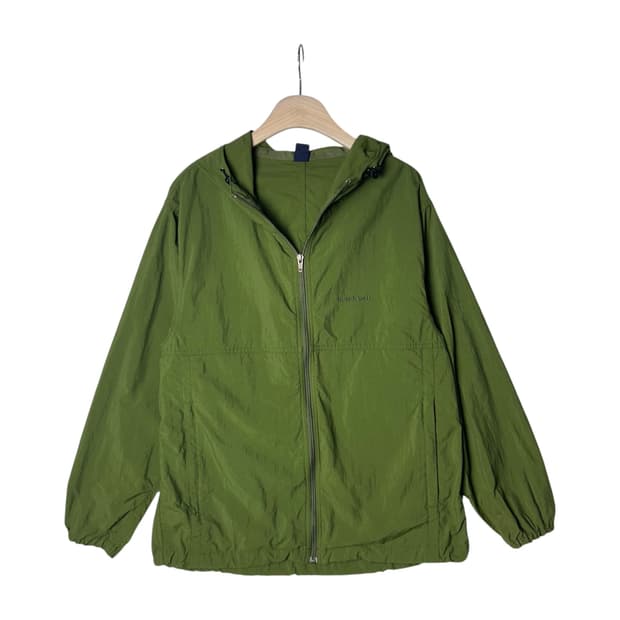 [mont-bell] 몽벨 카키 후드 바람막이 자켓