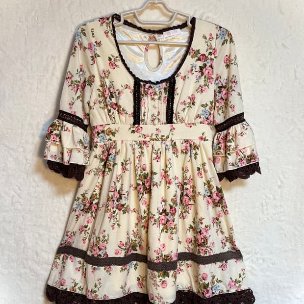 빈티지 리즈리사 레이스 원피스