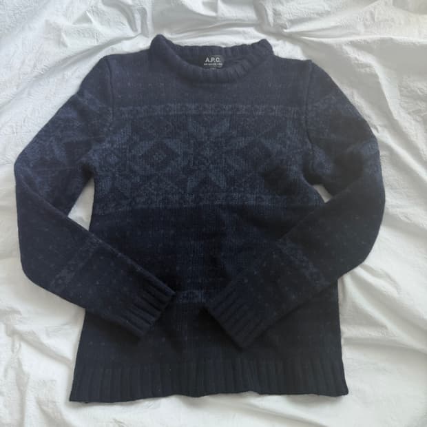 A.p.c 아페쎄 니트