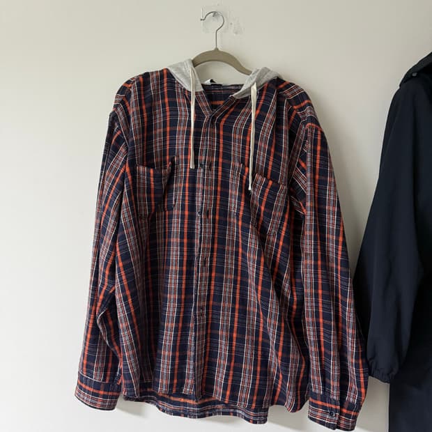 언유즈드 후드 셔츠 US1855