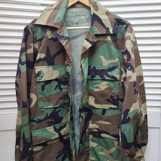 미군 우드랜드 밀리터리 야상 자켓