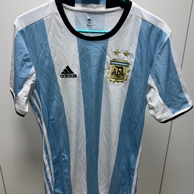 아디다스 아르헨티나 반팔 축구유니폼 90