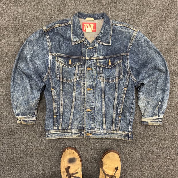 Tom cat 빈티지 데님자켓