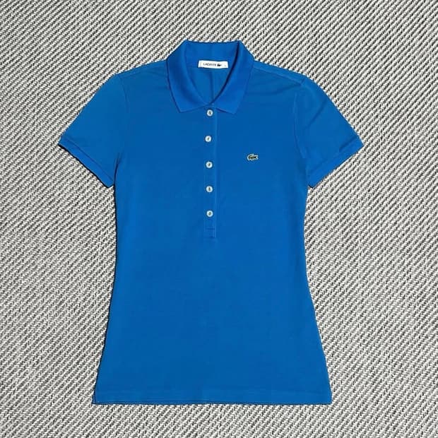 [M] Lacoste 라코스테 여성용 반팔 카라티