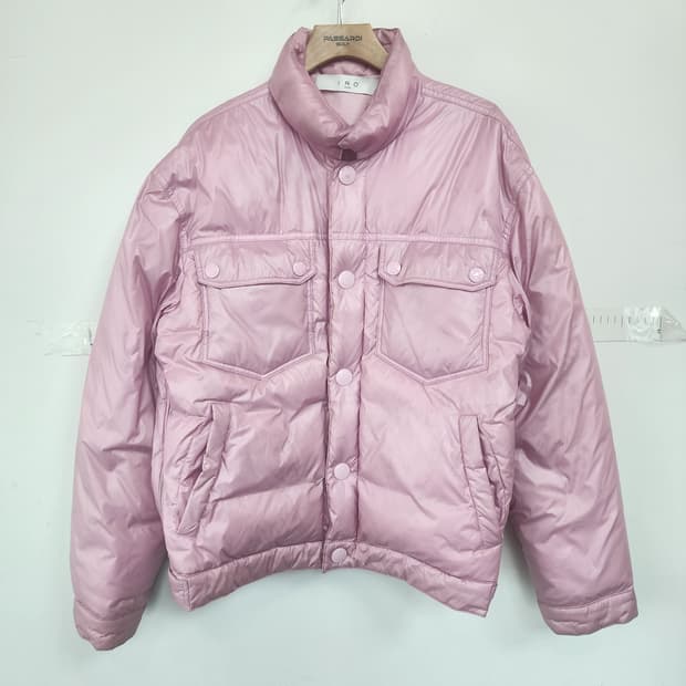 IRO 핑크 패딩 점퍼