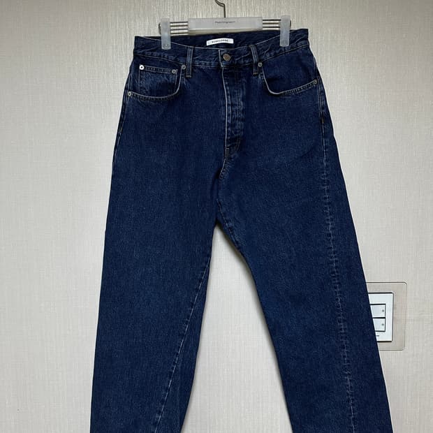 선플라워 와이드 트위스트 데님