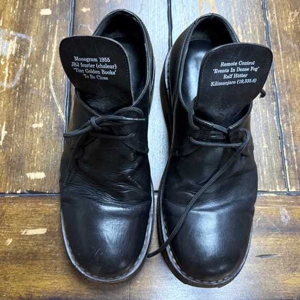 라프시몬스 20ss 더비 블랙 43사이즈