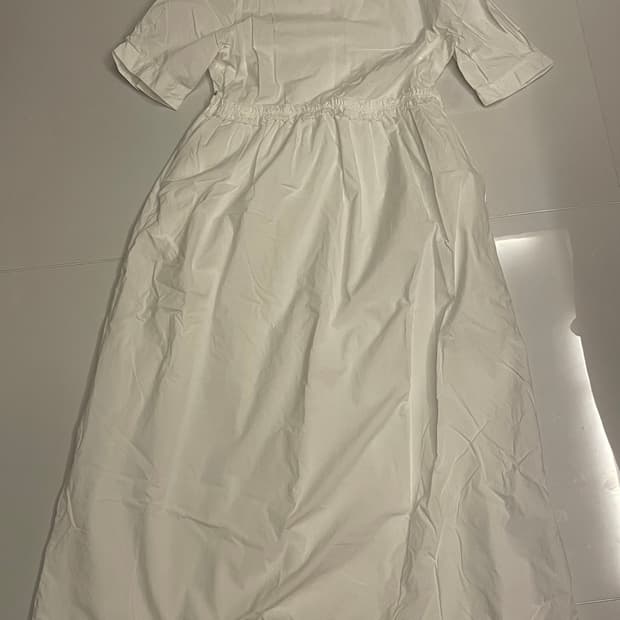 Partimento Puff Sleeve Maxi Dress