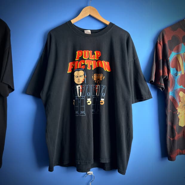 (2XL) 00s 펄프픽션 빈티지 티셔츠