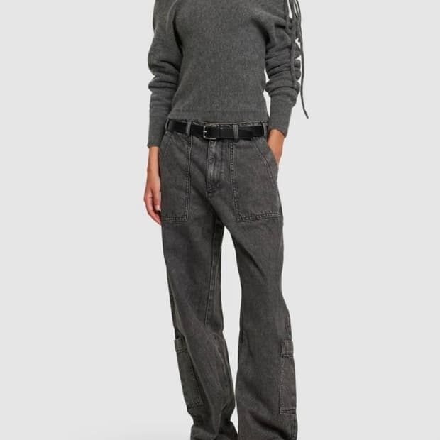 gimaguas 기마구아스 mila pants 데님 카고바지