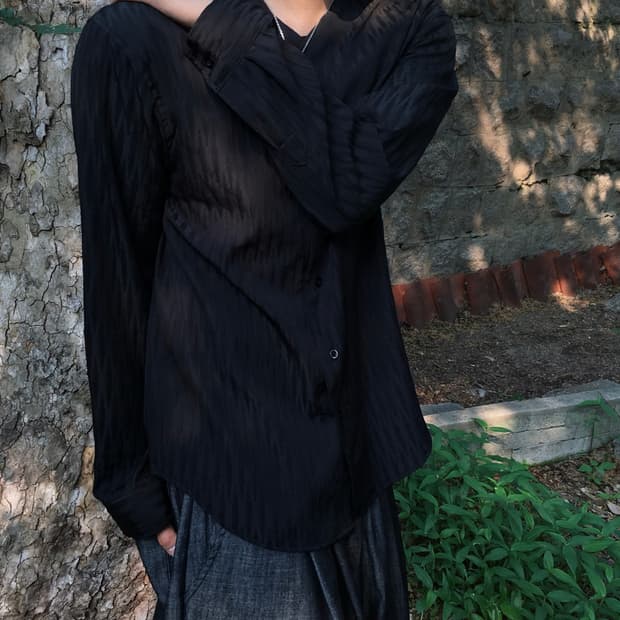 디서먼트 논카라 셔츠