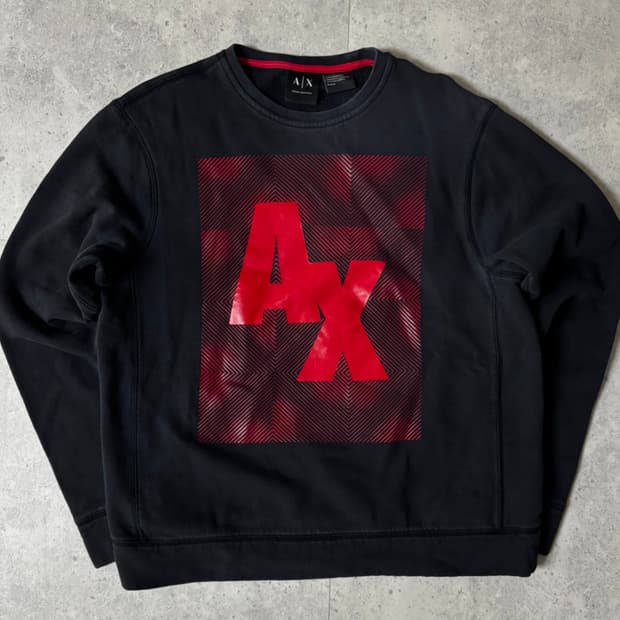 아르마니 익스체인지 기모 맨투맨