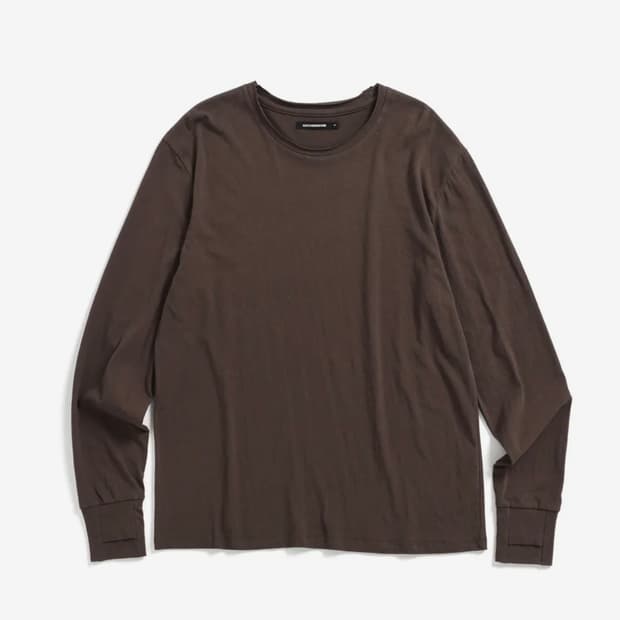 해칭룸 - Boxer Tee Dark Brown (S)