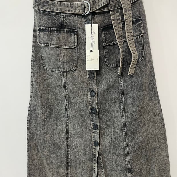 Sea newyork 씨 데님 미디 스커트 m
