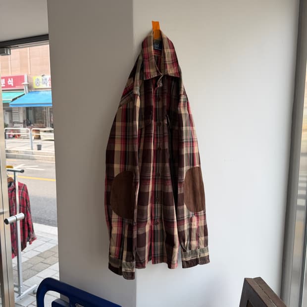 90s 폴로 랄프로렌 웨스턴 체크 셔츠