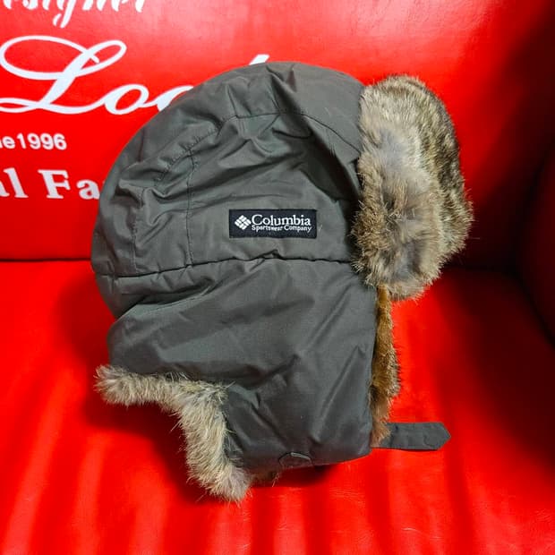 컬럼비아(Columbia) 00's 레빗퍼 카키 트루퍼햇