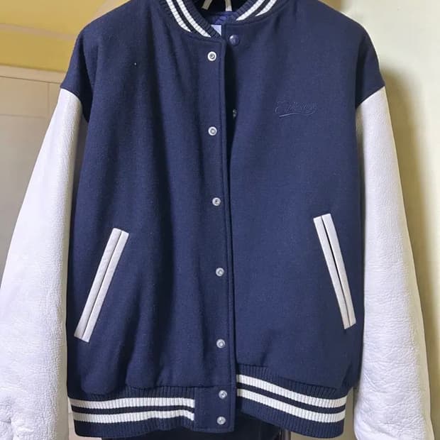 에스피오나지 스탠다드 바시티 자켓 네이비 m