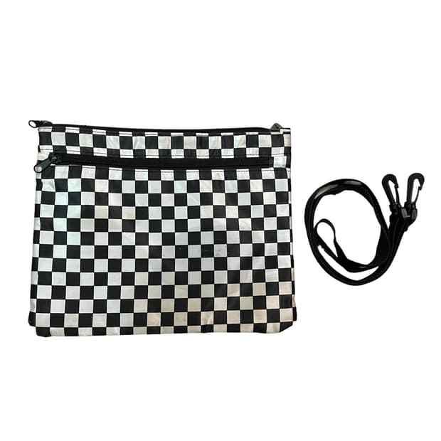 빈티지 체커보드 크로스백