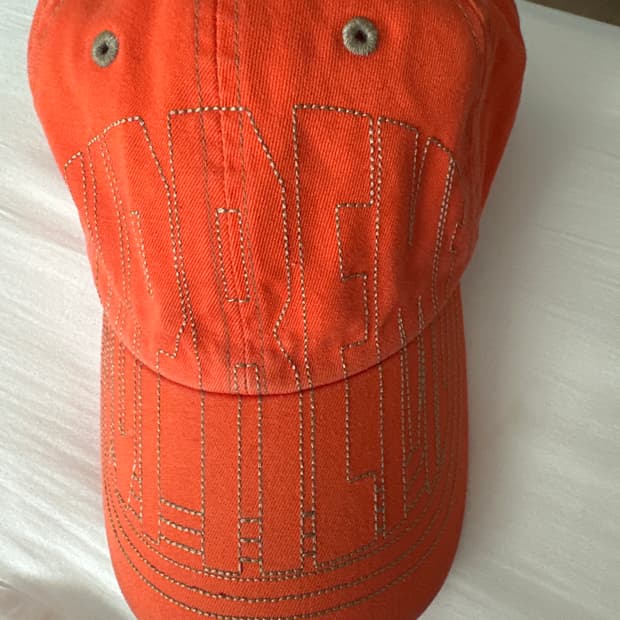 슈프림 바이저 스티치 볼캡