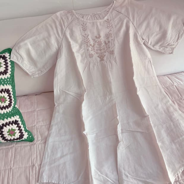 린넨자수원피스