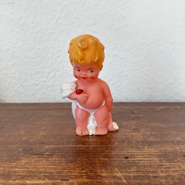 독일)빈티지 큐피 고무인형