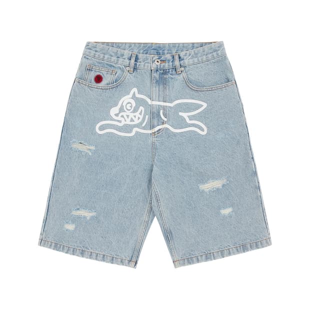 [28~36]BBC 아이스크림 26ss 러닝 도그 데님 쇼츠/블루