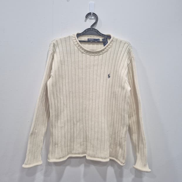 폴로 랄프로렌 아이보리 니트 여성 95사이즈