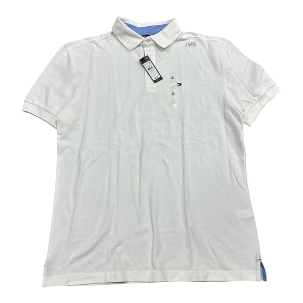 ✨ (새상품) 타미 힐피거 화이트 PK 카라 반팔티 