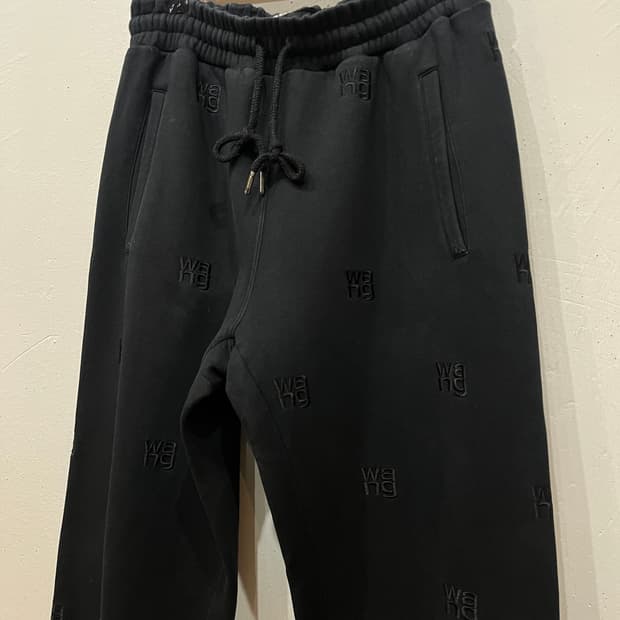 알렉산더왕 모노그램 스웻 조거팬츠 