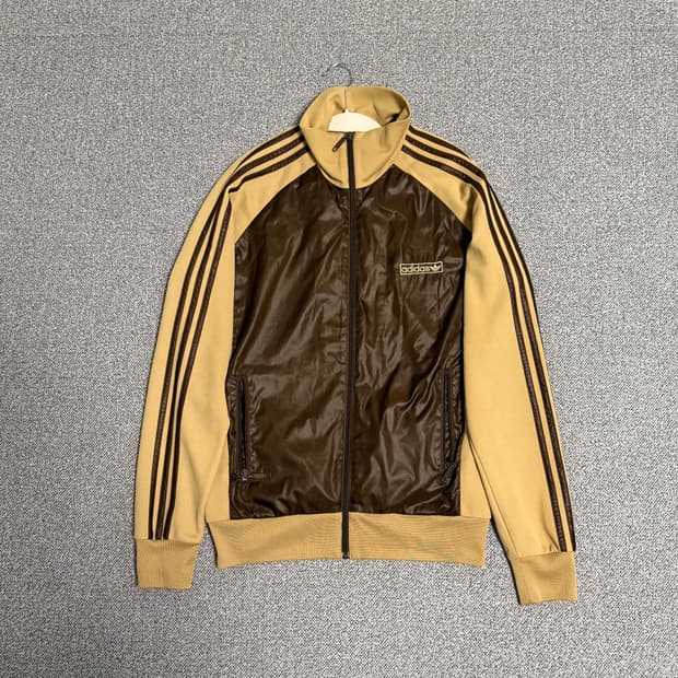 아디다스 베켄바우어 희귀 져지 초코 브라운 105 트랙탑