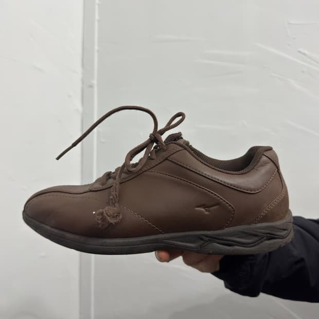 mizuno brown shoes
