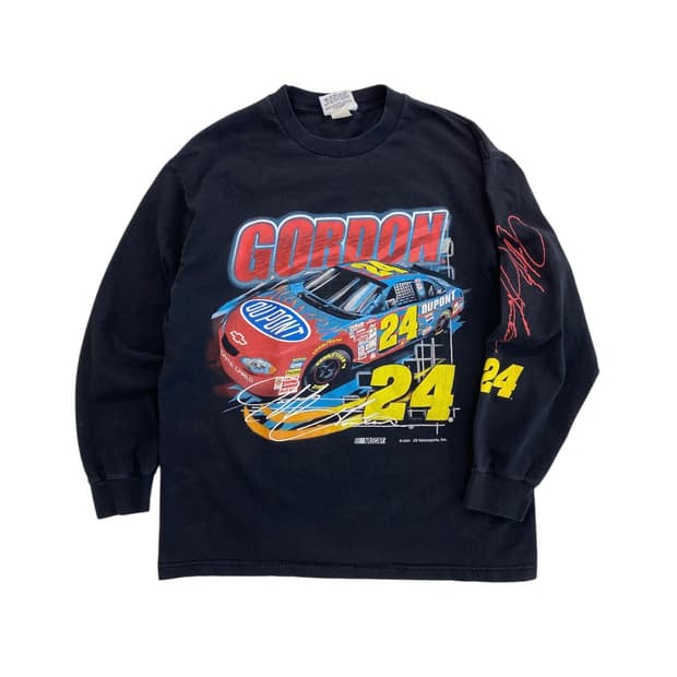 2001 나스카 레이싱 롱 슬리브 티셔츠