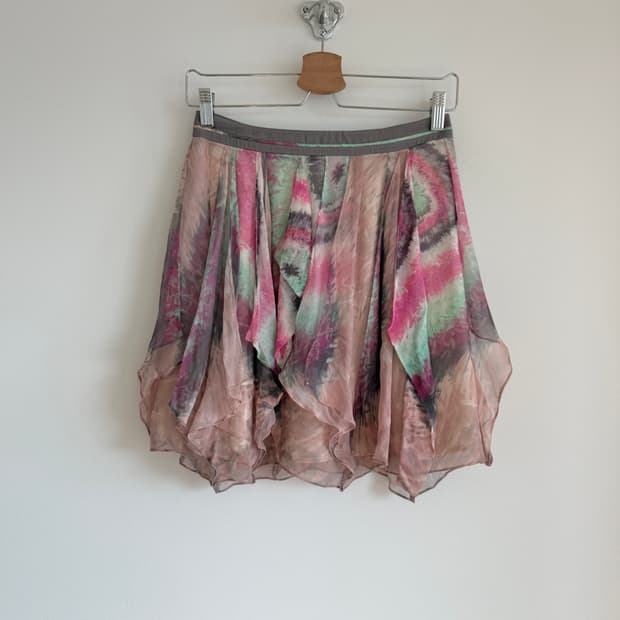 마인(MINE) 실크 스커트