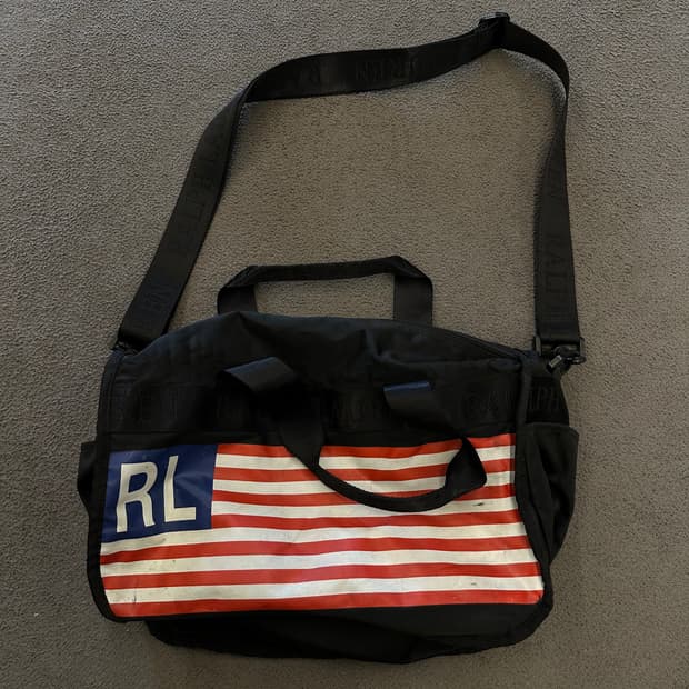 폴로 랄프로렌 빈티지 성조기 크로스백 처분 
