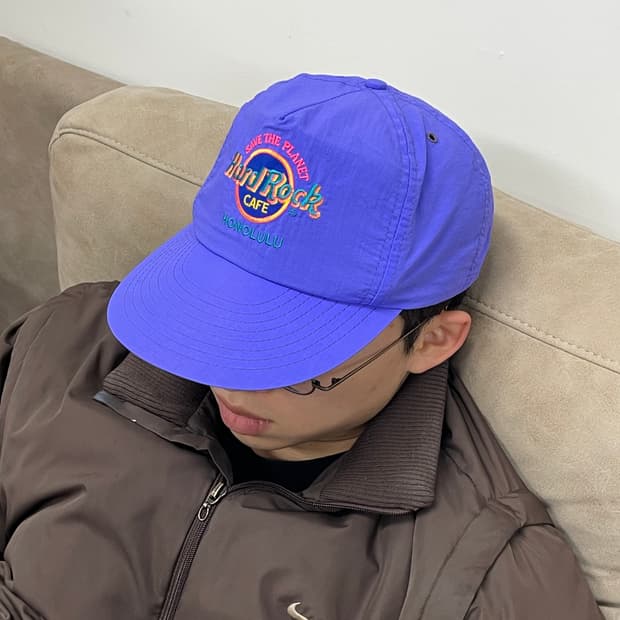 90s Hard Rock Cafe Nylon Cap Made in USA