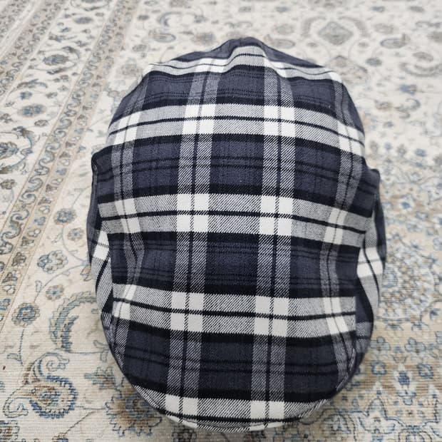 데니스 골프 체크무늬 헌팅캡 F